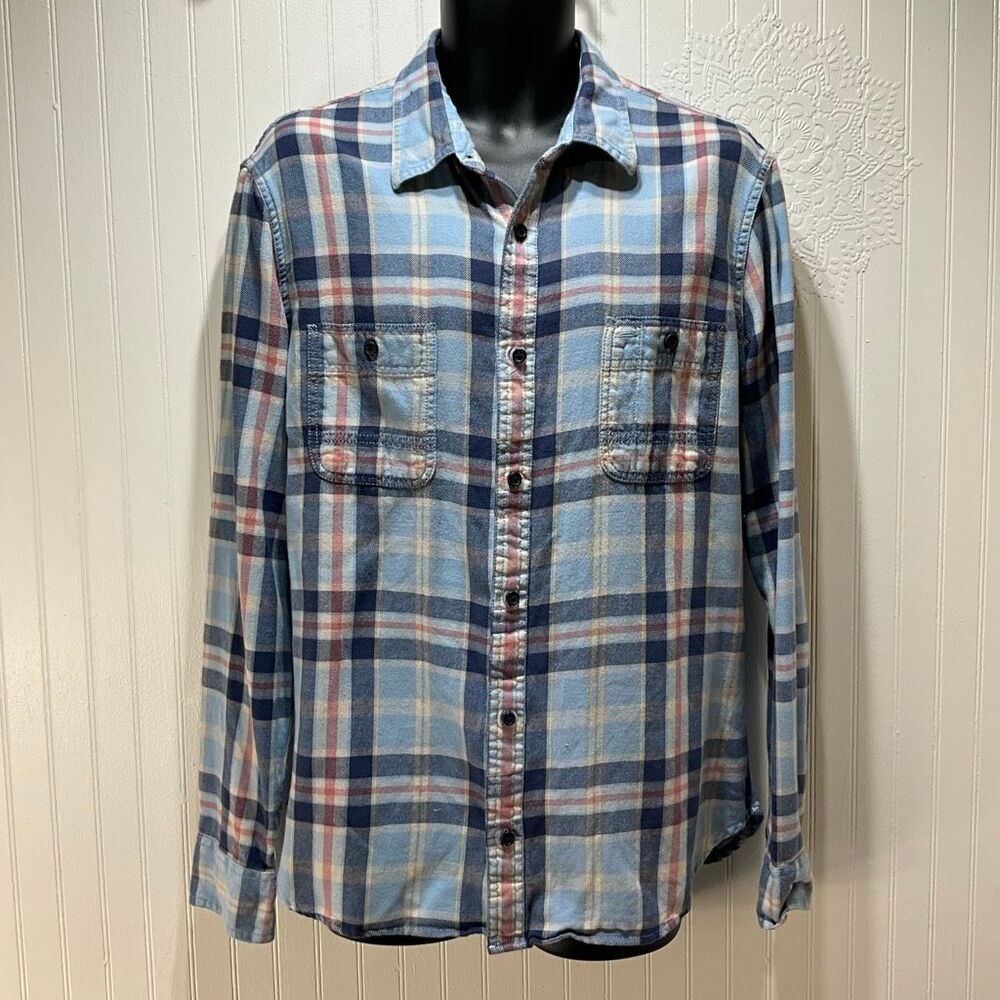 WALLIN & BROS. Plaid Flannel Shirt XL
